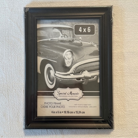 Black 4” x 6” Picture Frame - Picture 3 of 14